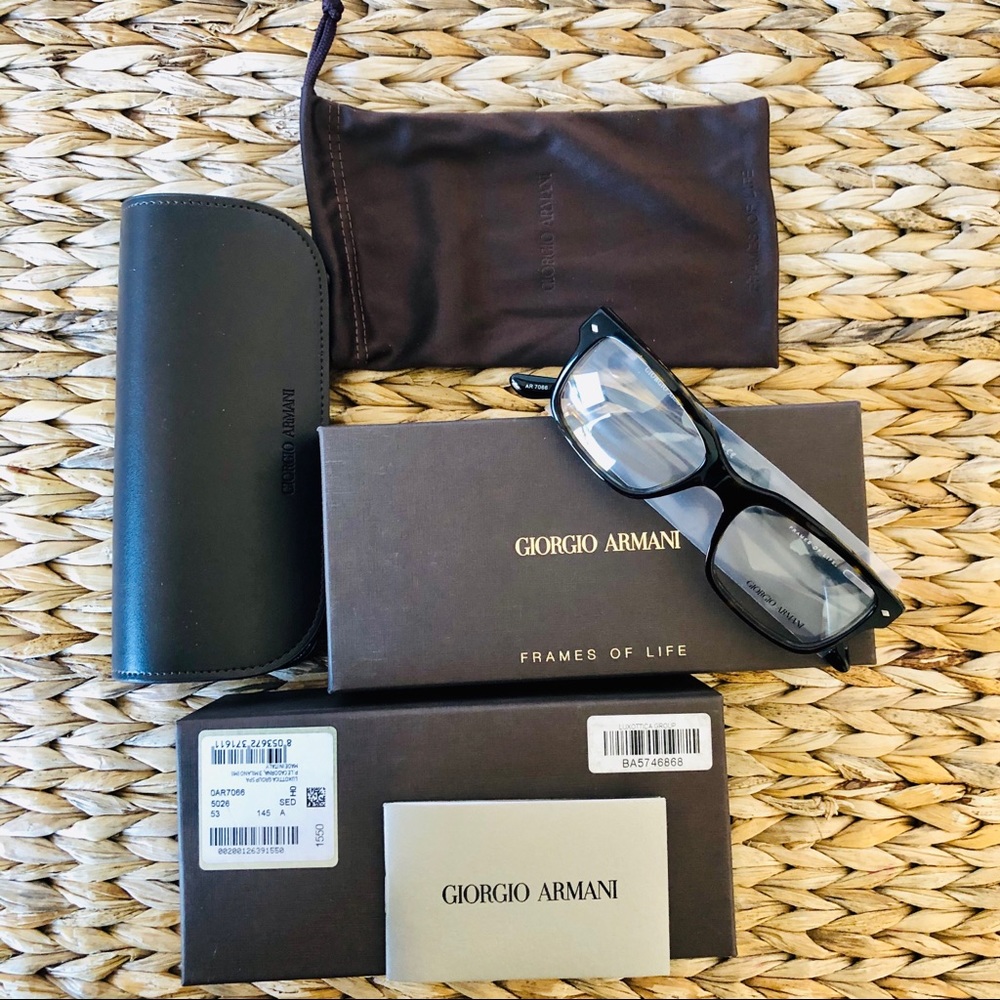 Giorgio Armani AR 7066 eyeglasses Havana
